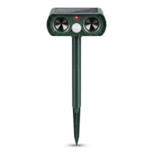 Solar-Powered Ultrasonic Pest & Rodent Repeller Spikes