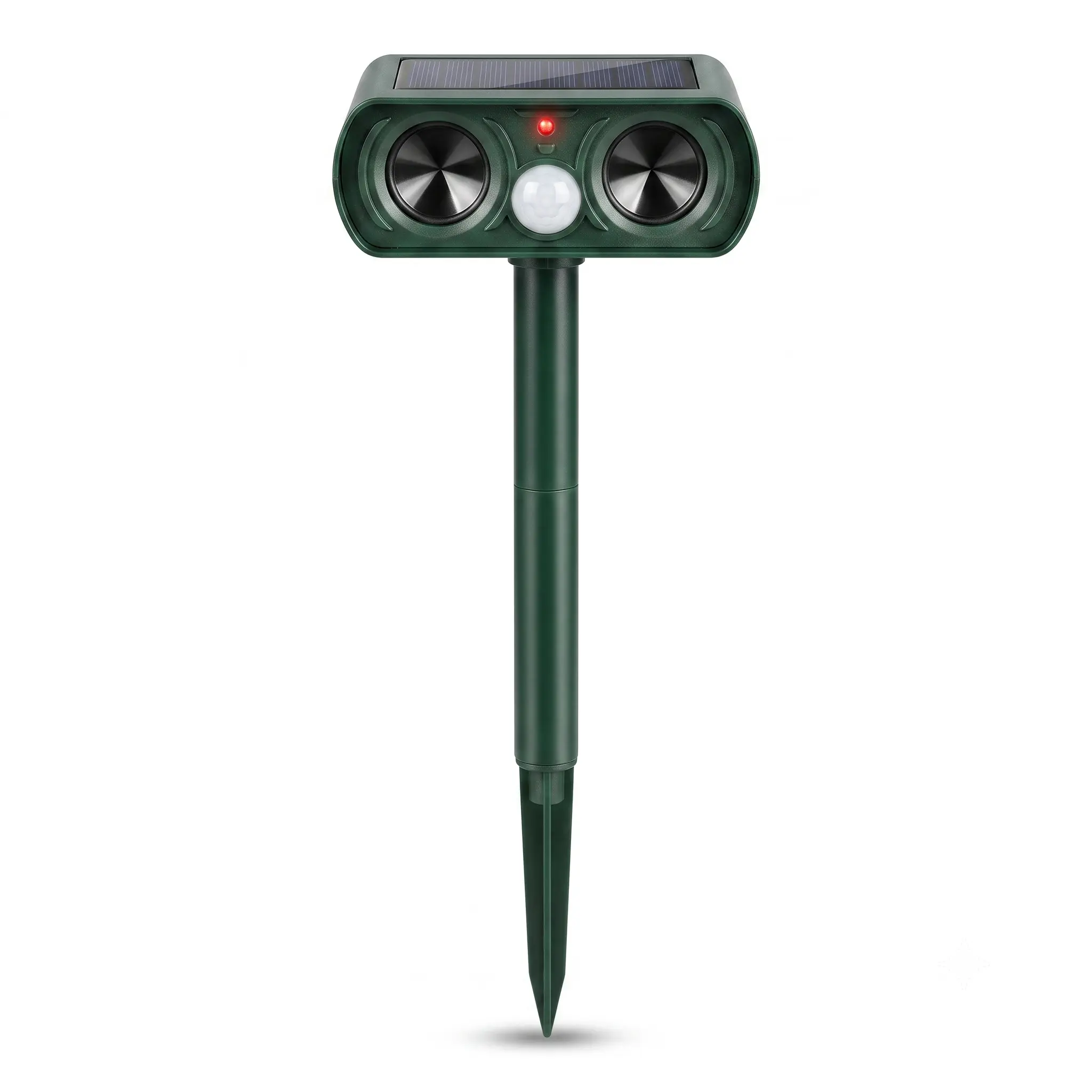 Solar-Powered Ultrasonic Pest & Rodent Repeller Spikes